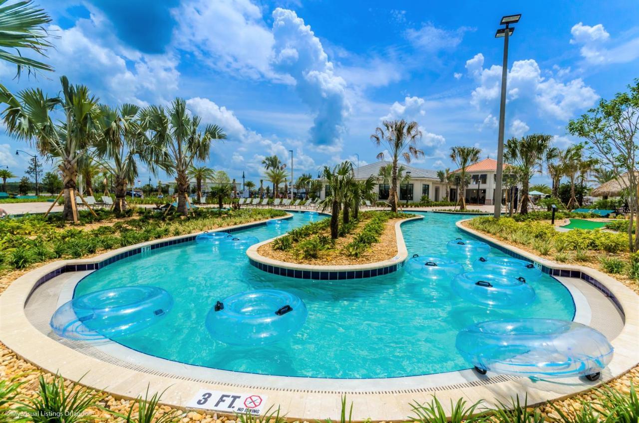 Modern Townhome wPrivate Pool&FREE Water Park Kissimmee Exterior foto