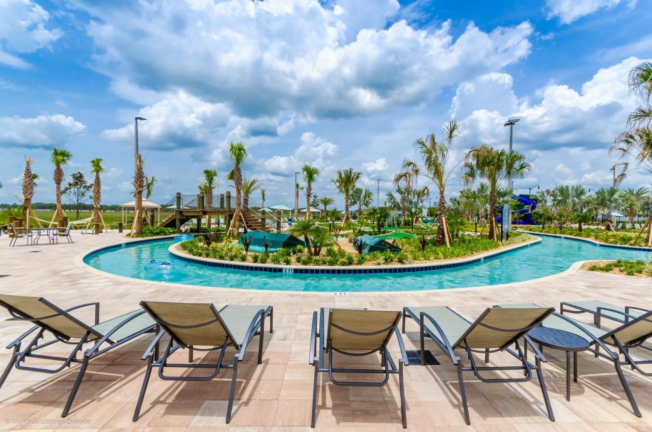 Modern Townhome wPrivate Pool&FREE Water Park Kissimmee Exterior foto