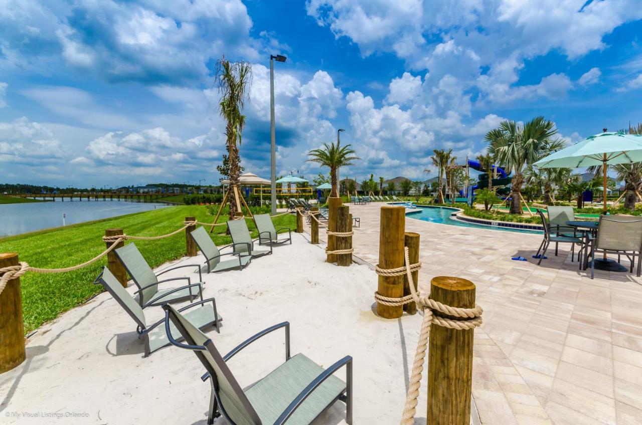Modern Townhome wPrivate Pool&FREE Water Park Kissimmee Exterior foto
