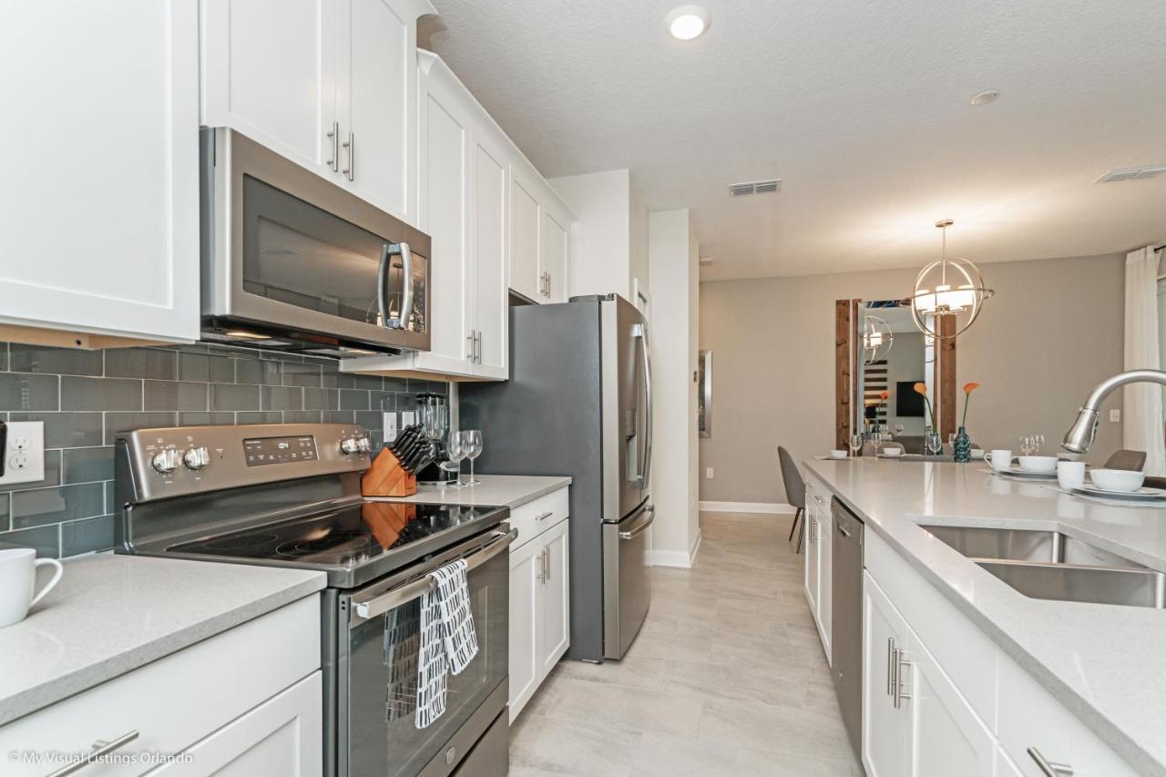 Modern Townhome wPrivate Pool&FREE Water Park Kissimmee Exterior foto