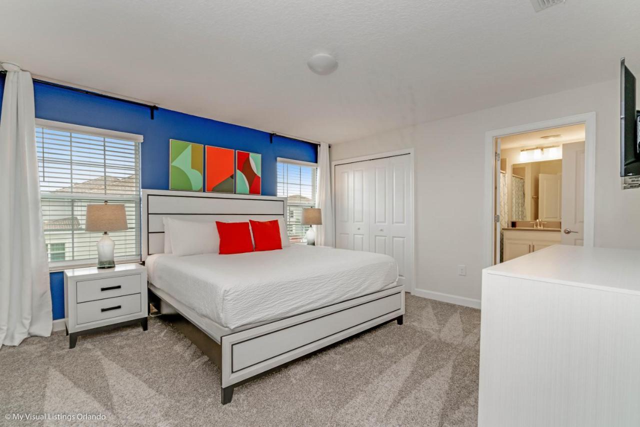 Modern Townhome wPrivate Pool&FREE Water Park Kissimmee Exterior foto